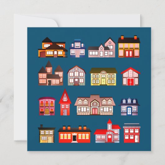 Carte Bâtiments d'architecture vierge (Devant)