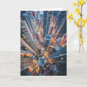 Carte Bâtiments urbains lumineux (Fleur jaune)