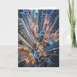 Carte Bâtiments urbains lumineux