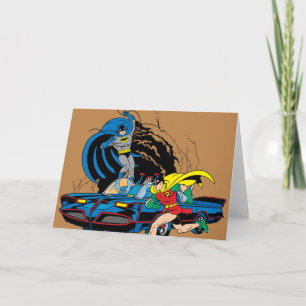 Carte Batman And Robin In Batcave