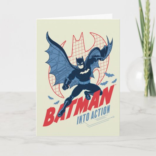 Carte Batman En Action (Devant)