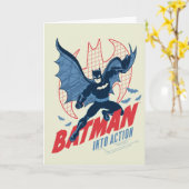 Carte Batman En Action (Fleur jaune)