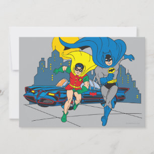Carte Batman Et Robin En Course