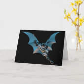 Carte Batman passe à l'action (Fleur jaune)