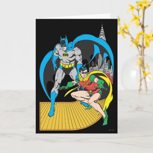 Carte Batman & Robin Escape (Fleur jaune)