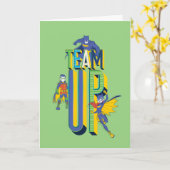 Carte Batman | Team Up (Fleur jaune)