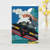 Carte Batmobile Wroom ! (Fleur jaune)