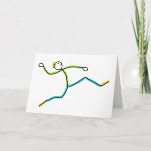 Carte Bâtonnet de saut en longueur