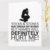 Carte Bâtons & Pierres, Woke Satire (Fleur jaune)