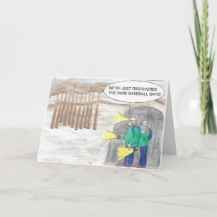 Carte Batte de baseball d'anniversaire