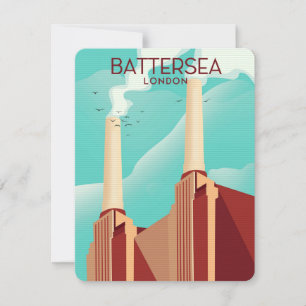 Carte Battersea Londres