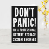 Carte Battery Storage System Engineer Tank Top  (Fleur jaune)