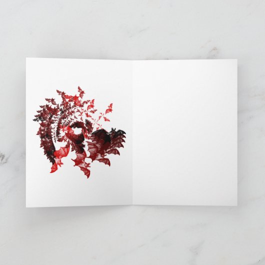 Carte Battes de vampire rouges (Intérieur)