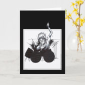 Carte Batteur (Fleur jaune)