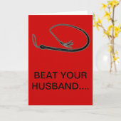 CARTE BATTEZ VOTRE MARI (Fleur jaune)