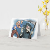 Carte Battre la mort (Fleur jaune)