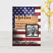 Carte Bayard Rustin (Fleur jaune)