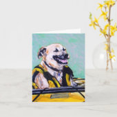 CARTE BB (Fleur jaune)