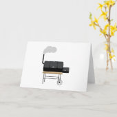 CARTE BBQ (Fleur jaune)