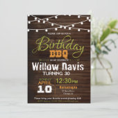 Carte BBQ Anniversaire (Debout devant)