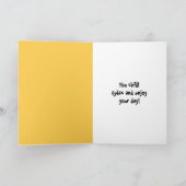 Carte BBQ anniversaire pour papa (Intérieur)