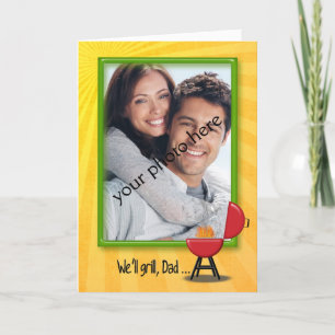 Carte BBQ anniversaire pour papa