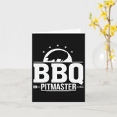 Carte Bbq Pitmaster Grill Master Tee Pour Les Amateurs D (Fleur jaune)
