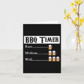 Carte Bbq Timer Byrbecue (Fleur jaune)