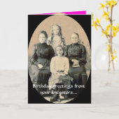 Carte BD Voeux de vos ancêtres (Fleur jaune)