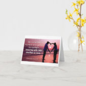 Carte Be completley humble and gentle  Ephesians 4:2-3 (Fleur jaune)