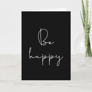 Carte Be happy