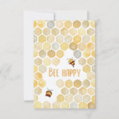 Carte Be happy/sois heureuse (Devant)