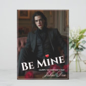 Carte Be Mine – A Quiet Valentine’s Promise (Debout devant)