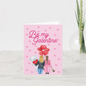 Carte Be My Galentine's Day Card (Devant)