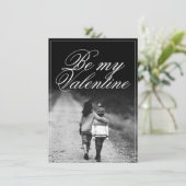 Carte Be My Valentine - côte à côte (Debout devant)