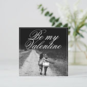 Carte Be My Valentine - côte à côte (Debout devant)