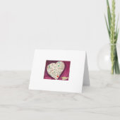 Carte Be Thou My Vision note card. (Devant)