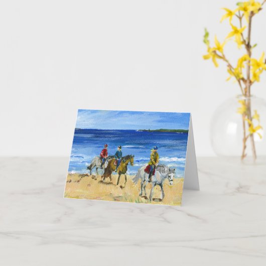 Carte Beach (Fleur jaune)