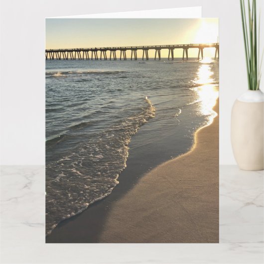 Carte Beach announcement postcard (Devant)