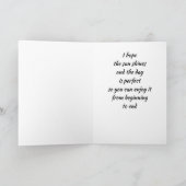 CARTE *BEACH BANNIVERSAIRE VOUS SOUHAITE* À N'IMPORTE QU (Intérieur)