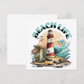 Carte Beach Life (Devant / Derrière)