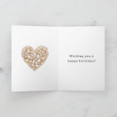 Carte Beach Ocean Sea Shells Heart (Intérieur)