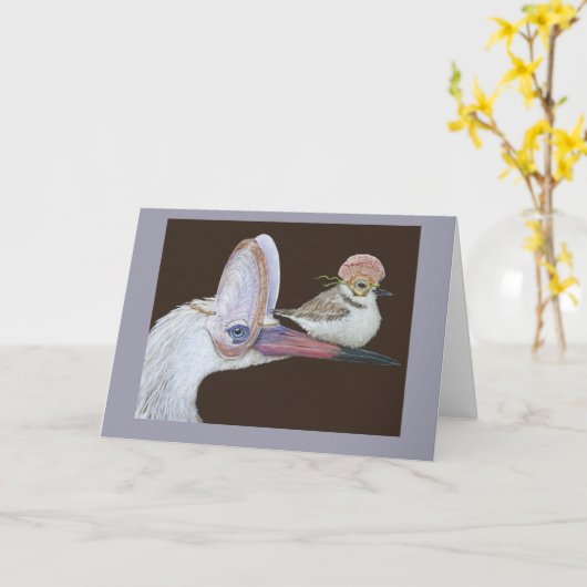 Carte "Beach Pals" (Fleur jaune)