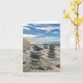 Carte Beach Rocks, Mettez dans Bay (Fleur jaune)