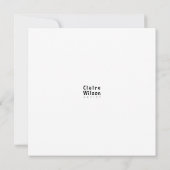 Carte Beachy Head Lighthouse (Dos)