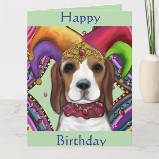 CARTE BEAGLE (Devant)