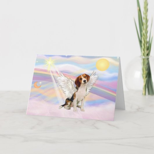 Carte Beagle Angel (Devant)