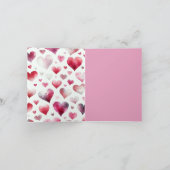 Carte Beagle Couple Valentines journée (Intérieur)