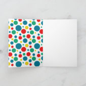 Carte Beagle de Cupcake anniversaire (Intérieur)