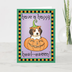 Carte Beagle Halloween